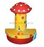 "Песочница" диван полукруглый с дидактическими элементами 02050