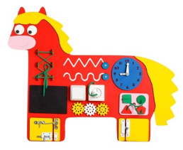 Бизиборд "Лошадка" (67х53х1,5) 0280394