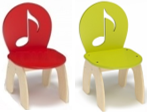 СТУЛ ДЕТСКИЙ НОТА ЦВЕТНОЙ 5 00119