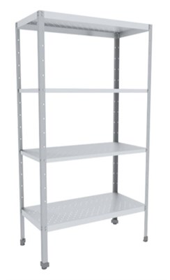 Стеллаж 1850х700х500 с перфорацией 0281241