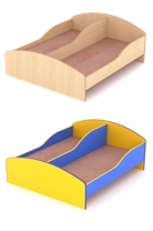 КРОВАТЬ ДВУХМЕСТНАЯ С БОРТИКАМИ 2 00769