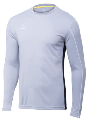 Футболка вратарская CAMP GK Padded LS, серый/черный/белый 02830965213