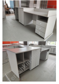 Стол учительский с кафедрой 026334