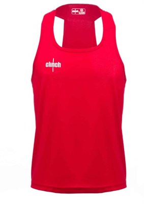 МАЙКА БОКСЕРСКАЯ CLINCH OLIMP КРАСНАЯ 027829