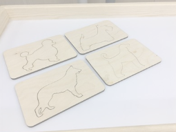 Трафареты Собаки (8 шт.) 027869