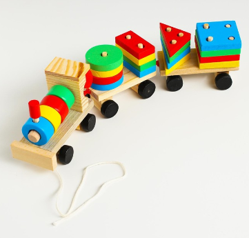 Конструктор "Паровоз" 4 фигуры 027265