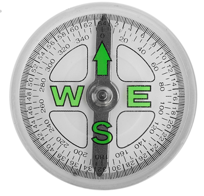 Компас жидкостный, d=4 см 026946