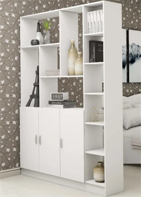 Стеллаж Клик мебель 150x33x208 см ЛДСП цвет белый 0283095872 - фото 1432262