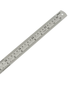 Линейка металлическая 30 см 02829170