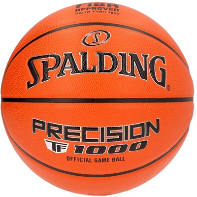 Мяч баскетбольный SPALDING TF-1000 Precision, размер 7, FIBA Approved 34091
