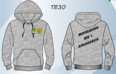Толстовка "Молодежь МО г. Алапаевска" 028309094