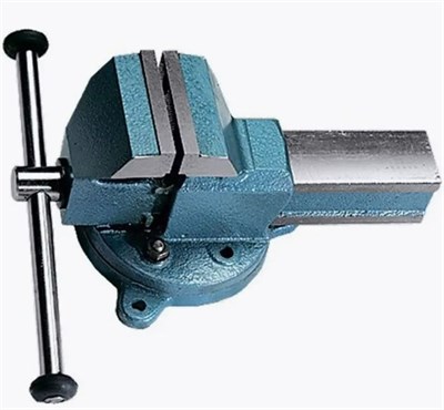 Тиски слесарные поворотные, ширина губок 80 мм, чугун, 18662 0282421