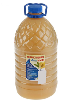 ИнТехно, Мыло хозяйственное ПЭТ (5л) 0280243