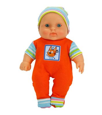 Пупс малыш «Три кота» + сюрприз, 20 см 027016