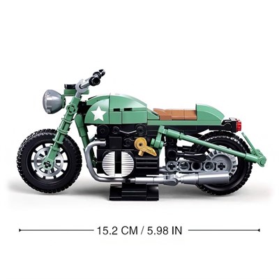 Конструктор мотоцикл Sluban Модельки, 215 деталей, 6+ 0281081