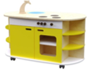 КУХНЯ ОСТРОВНАЯ НА КОЛЕСАХ 00596