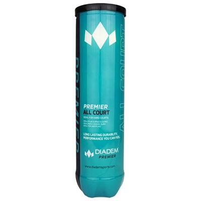 Мячи для большого тенниса DIADEM Premier All Court 4B, упаковка 4 мяча, ITF 31922