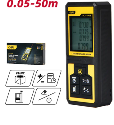 Лазерный дальномер DELI pg6rpLcVhpLNyCaySxxrW0