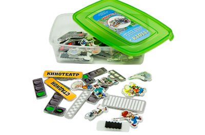 Комплект тематических магнитов "Дорожное движение и инфраструктура" 02829256 - фото 1433051