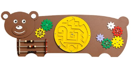 Бизиборд "Медведь" (88х35х3) 0280387