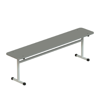 Скамья обеденный зоны ДСП / химвлагостойкий пластик 1500*300 JpcDWRogg8aeV595E-6gV0