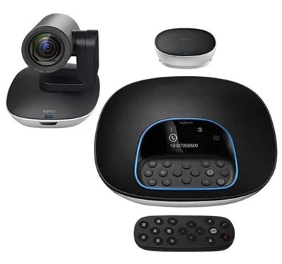 Система для видеоконференций Logitech VC GROUP, Bluetooth, черный 0281984