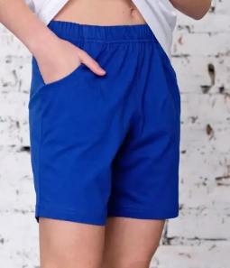 Шорты базовые однотонные 026684