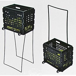 Корзина для теннисных мячей HEAD, на 72 мяча, пластик, черный 026487