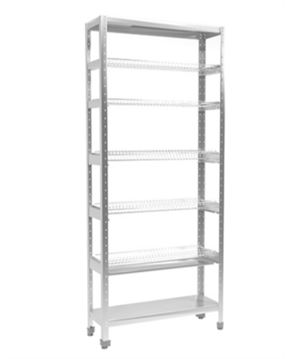 Стеллаж для тарелок и стаканов 900х300х2100 026312