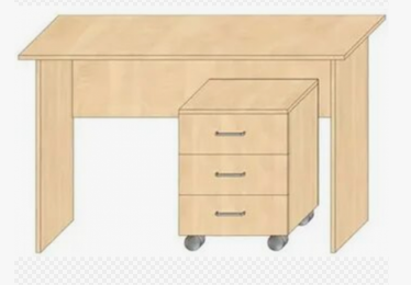 Стол письменный + тумба с выкатными 3-мя ящиками g9t2NNW-gnp-vq4vvsHSe3