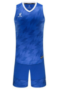 Форма баскетбольная взрослая KELME (синяя) 02438