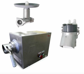 Универсальная кухонная машина Торгмаш УКМ-06-11 (привод, мясорубка ММ, овощерезка) 027684