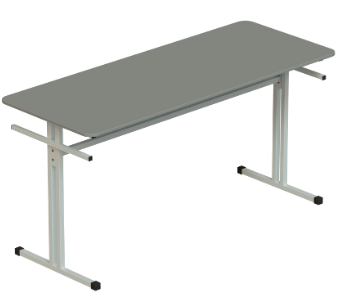 Стол обеденный зоны под скамью со столешницей ДСП / Химвлагостойкий пластик oCtDGSiagxL7zkdhSr4CQ0