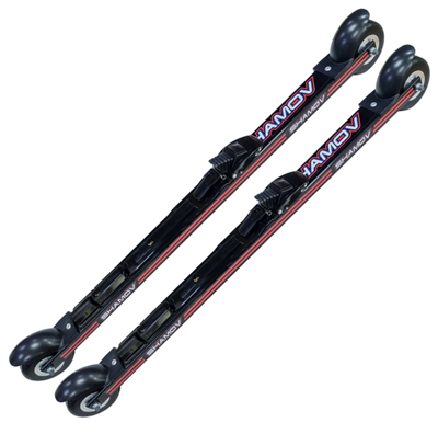 Лыжероллеры коньковые SHAMOV 02-1 каучук 70*30мм 0282252 - фото 1433698