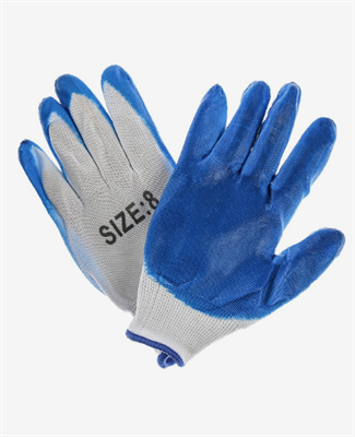 Перчатки садовые, нейлоновые, с нитриловым полуобливом, размер 8, цвет МИКС, Greengo NQBZtQd5gi9FtBKRw7-1E3