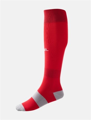 Гетры футбольные JÖGEL CAMP BASIC SOCKS, красный/серый/белый XZH-KSyajWF98QfxjWvzJ2