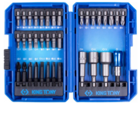 Набор 36 предметов для шуруповерта KING irRt611ajB8tex06S0vdK1