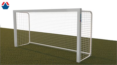 Ворота гандбол - минифутбол 3х2х1,35 алюминиевый профиль 80х80 складные ОС-09709