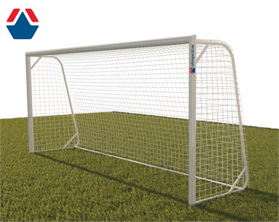 Ворота футбольные 5,6х2,35х1,5 м алюминиевый профиль 100х120 свободностоящие ОС-15331