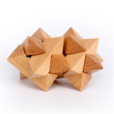 Головоломка деревянная Игры разума «Двойная звезда» 0280996