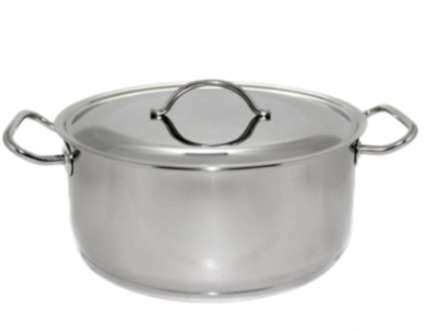 Кастрюля АМЕТ "Для профессиональной кухни" 10 л, 31,6х14 см, нерж 0283095513