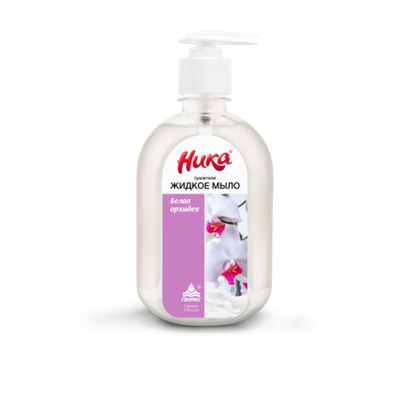 Мыло для рук жидкое «Белая орхидея» 0,5 л. 026177