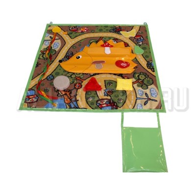 ТАКТИЛЬНОЕ ПАННО "ВЕСЕЛЫЙ ЕЖИК" 02829962