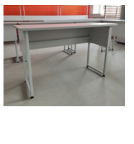 Стол ученический передвижной на колёсиках. 026336