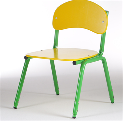Стул детский штабелируемый гр.1-3, Желтый/Зеленый 02830684