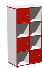 Стеллаж 902*400*1808 ячейка 425*425 0282104 - фото 1434553