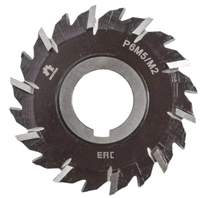 Фреза дисковая 3-х сторонняя с разнонаправленным зубом (50х16х5 мм; Z2х7; Р6М5) WOLFSTAR ma00051 0283095273