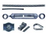 Комплект для монтажа заградительной сетки (на 132м2) 01795