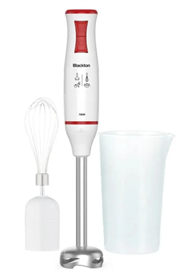 Блендер BLACKTON Bt HB721SS, погружной, белый/красный 0283095247