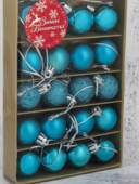 Набор шаров пластик d-3 см, 20 шт "Перелив" 00992 - фото 1434957